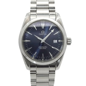 OMEGA Seamaster Aqua Terra 2518 80 Men's Watch with Date, Blue Quartz Movement