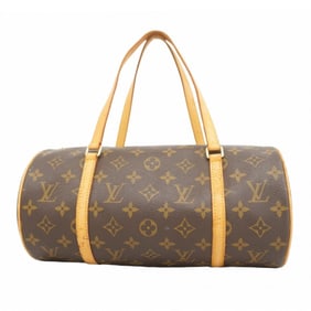 Louis Vuitton Monogram Papillon 30 Handbag M51385 Brown Women's