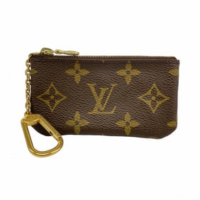 Louis Vuitton Monogram Pochette Cle Wallet/Coin Case M62650 Brown Men's/Women's