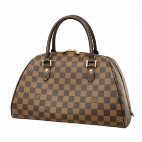 Louis Vuitton Damier Rivera MM Handbag N41434 Ebene Women's