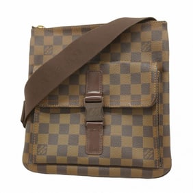 Louis Vuitton Damier Pochette Merville Shoulder Bag N51127 Ebene Women's