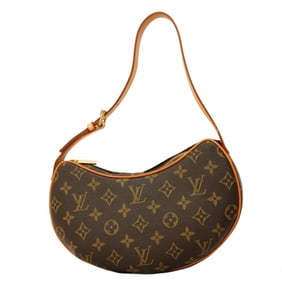 Louis Vuitton Monogram Pochette Croissant Shoulder Bag M51510 Brown Women's P1490165