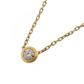 Cartier D'Amour LM 1PD Necklace in 18KYG Yellow Gold with Diamonds for Women