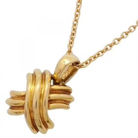Tiffany Signature Necklace in 18KYG Yellow Gold for Women