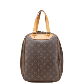 Louis Vuitton Monogram Excursion Handbag/Shoe Bag M41450 Brown Leather Women's LOUIS VUITTON