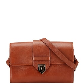 Saint Laurent shoulder bag brown leather women's SAINT LAURENT