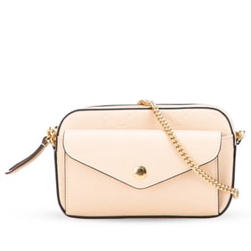 Gucci GG Super Mini Shoulder Bag 781554 Beige Leather Women's GUCCI