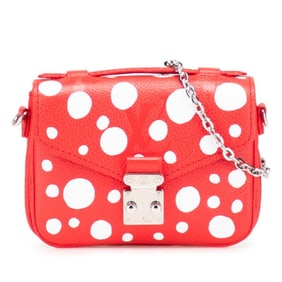 Louis Vuitton x Yayoi Kusama Monogram Empreinte Metis Handbag/Shoulder Bag 2WAY M81983 Red and White