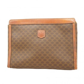 Celine clutch bag in brown Macadam for men and women