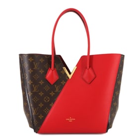 Louis Vuitton Monogram Kimono MM Tote Bag in Red Leather (M40459)