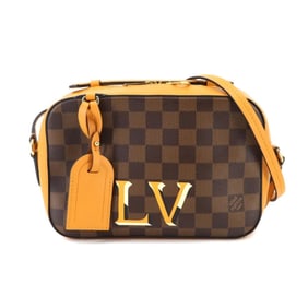 Louis Vuitton Santa Monica Damier Ebene Shoulder Bag in Saffron (N40178)