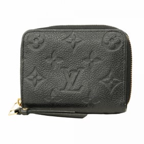 Louis Vuitton Monogram Empreinte Zippy Coin Purse M60574 Noir Women's