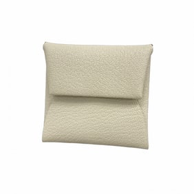Hermes Hermès Bastia Chevre Mushroom Wallet/Coin Case, Women's, B Stamp, P1473054