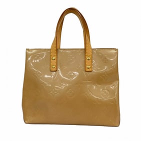Louis Vuitton Vernis Reed PM Handbag M91334 Noisette Women's P1459326