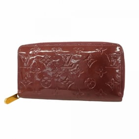 Louis Vuitton Vernis Zippy Wallet M91536 Rouge Fauvist Women's Long