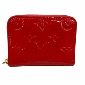 Louis Vuitton Vernis Zippy Coin Purse M93608 Pomme d'Amour for Women
