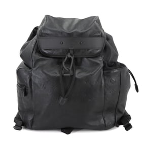 Louis Vuitton Monogram Shadow Discovery Backpack in Black Leather (M43680) with RFID