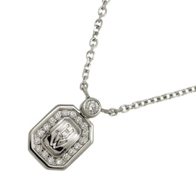 Harry Winston HARRY WINSTON HW Diamond Necklace 40cm Pt Platinum