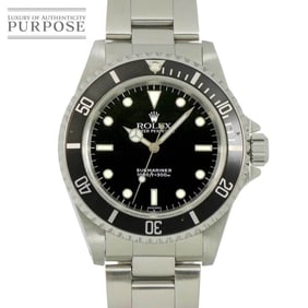 Rolex Submariner No Date 14060 U-number Men's Watch, Black, Automatic,