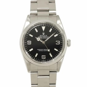 Rolex Explorer 1 14270 U-number Men's Watch, Black, Automatic, Self-Winding