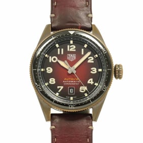 TAG Heuer Autavia WBE5192 Men's Watch with Date Display, Red, Automatic Movement