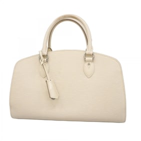 Louis Vuitton Epi Pont Neuf PM Handbag M5907J White/Yellow for Women
