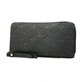 Louis Vuitton Monogram Empreinte Zippy Wallet M61864 Noir Men's/Women's