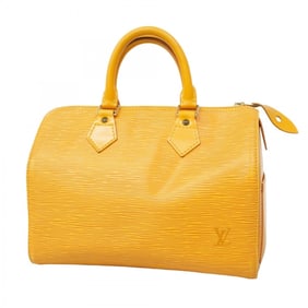 Louis Vuitton Epi Speedy 25 Handbag M43019 Tassili Yellow for Women