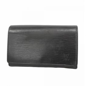 Louis Vuitton Epi Wallet Porte Monnaie-Vieux-Tresor M63502 Noir Men's and Women's