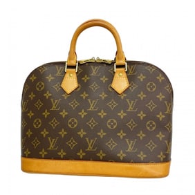 Louis Vuitton Monogram Alma Handbag M51130 Brown Women's