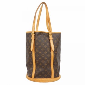 Louis Vuitton Monogram Bucket GM Tote Bag M42236 Brown Women's