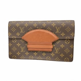 Louis Vuitton Monogram Chaillot Clutch Bag M51786 Brown Women's