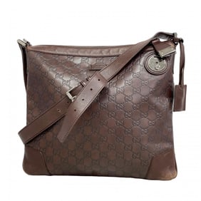 Gucci Shoulder Bag Guccissima 148476 Leather Brown Women's P1497199
