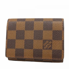 Louis Vuitton Monogram Envelope Carte de Visite Business Card Case M62920 Brown Men's/Women's