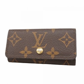 Louis Vuitton Monogram Multicle 4 Key Case M69517 Brown Men's and Women's