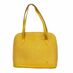 Louis Vuitton Epi Leather Shoulder Bag M52289 Jaune for Women