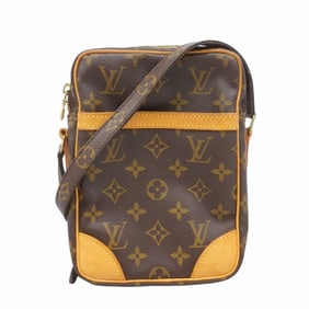Louis Vuitton Monogram Danube Shoulder Bag M45266 Brown Women's