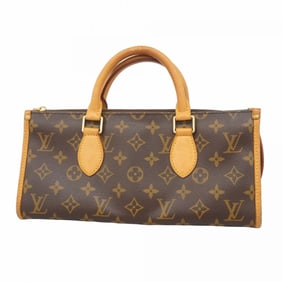 Louis Vuitton Monogram Popincourt Handbag M40009 Brown Women's