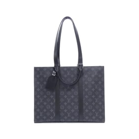 Louis Vuitton Monogram Eclipse Sac Plat 24H Handbag M47059