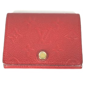 LOUIS VUITTON M58457 Monogram Empreinte Envelope Carte de Visite Bifold Business Card Case/Pass