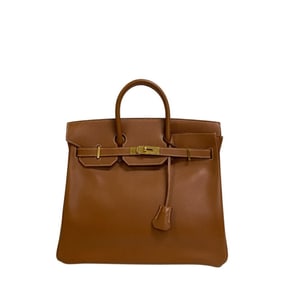 HERMES Haute Couture 32 Handbag, Brown, Women's