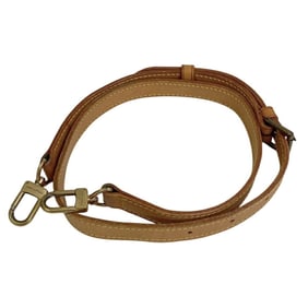 LOUIS VUITTON Louis Vuitton Shoulder Strap Beige Unisex