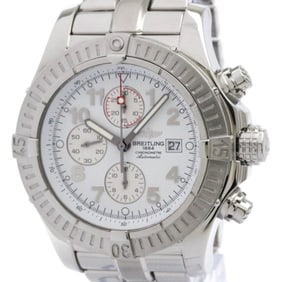 BREITLING Super Avenger Chronograph Automatic Watch A13370 Polished