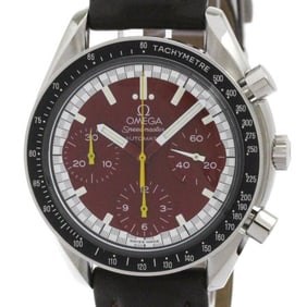 OMEGA Speedmaster Michael Schumacher Red Dial Watch 3510.61Polished