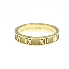 Tiffany Atlas Ring Yellow Gold (18K) Fashion No Stone Band Ring Gold