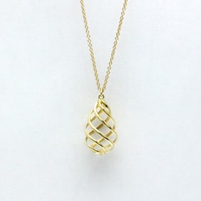 Tiffany Luce Mini Necklace Yellow Gold (18K) No Stone Men,Women Fashion Pendant Necklace (Gold)
