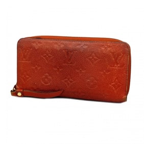 Louis Vuitton Long Wallet Monogram Empreinte Zippy M60547 Oriane Ladies