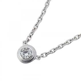 Cartier Necklace Diamant Legend XS 1PD K18WG White Gold Diamond Ladies