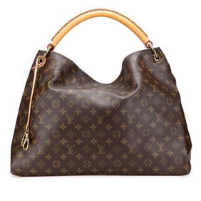 Louis Vuitton Monogram Artsy GM One-Shoulder Bag M40259 Brown Leather Women's LOUIS VUITTON