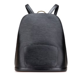 Louis Vuitton Epi Cobran Backpack M52292 Black Leather Women's LOUIS VUITTON